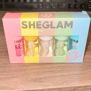 SHEGLAM Lip Oil set of 5